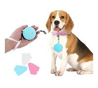 Laisse rétractable pour Chiens de Petite et Moyenne Taille jusqu'à 10 kg avec Ruban en Nylon Solide de 3 m, Mains Libres, Portable et légère avec dragonne, Frein à Une Main, sans nœuds (Bleu)