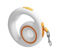 Laisse rétractable pour chiot, poignée antidérapante, design absorbant les chocs, cordon de promenade pour chat pour activités de plein air, randonnée, plage, 14 cm de diamètre, 1 pièce