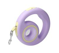 Laisse rétractable pour chiot, poignée antidérapante, design absorbant les chocs, cordon de promenade pour chat pour activités de plein air, randonnée, plage, 14 cm de diamètre, 1 pièce