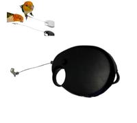 Laisse Rétractable pour Oiseaux, 6mCorde Volante pour Perroquets, Fil d'acier Anti-Morsure,Harnais réglable pour Perroquet,Harnais pour Perroquet Laisse,pour Perruches, Calopsittes, Inséparables, Pins