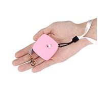 Laisse rétractable pour petits chiens et chats jusqu'à 5 kg avec bande en nylon résistante anti-traction, mains libres, mini laisse portable avec dragonne, frein à une main, sans nœuds