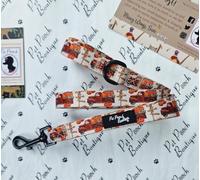 Laisse réversible pour chien Motif citrouille