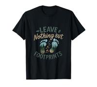 Laisse Rien d'autre Que des Empreintes de Pas - Motif Nature T-Shirt