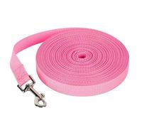 Laisse romantique pour chien, mousquetons chromés et surpiqûres décoratives en zigzag pour une promenade poétique, accessoires pour animaux