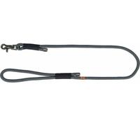 Laisse - S-XL : 1 m Ø 10 mm - Noir et gris