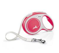 Laisse-sangle pour chien Kerbl Flexi New Confort Rouge 5 m