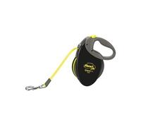 Laisse sangle TRIXIE fle i GIANT Taille M 8m et fluo Noir