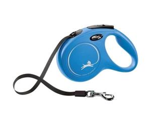 Laisse sangle TRIXIE flexi New CLASSIC - Taille M - 5 m - Bleu