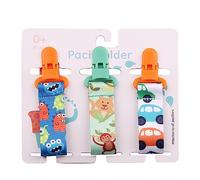 Laisse Sucette - Pinces à tétine en Tissu,L'attache-Sucette Bibs Reste en Place, Bon Effet Fixe pour bébé, Filles, garçons