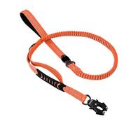 Laisse Tactique Robuste for Chien, Compatible avec Les Chiens de Grande et Moyenne Taille, for Une Utilisation en Voiture. Boucle sécurité Forme Grenouille. Corde Traction(Orange)