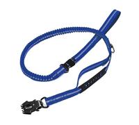 Laisse Tactique Robuste for Chien, Compatible avec Les Chiens de Grande et Moyenne Taille, for Une Utilisation en Voiture. Boucle sécurité Forme Grenouille. Corde Traction(Blue)