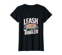 Laisse Tangler - Promeneur de Chien T-Shirt Graphique avec Valeur