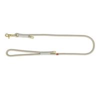 Laisse tissée ronde Trixie Soft Rope, S-XL : 1,00 m/ 10 mm, gris/gris clair