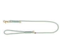 Laisse tissée ronde Trixie Soft Rope, S-XL : 1,00 m/ 10 mm, sauge/menthe