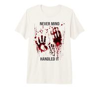 Laisse Tomber C'est Réglé Shirt Sanglant Zombie Horreur T-Shirt Haut de Gamme