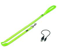 Laisse-tomber "FLASH MESH" jaune néon; XS-S: L: 120 cm; B: 20 mm