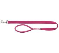 Laisse Trixie PREMIUM avec poignée remplie - orchidée Taille : L-XL:1,00/25mm