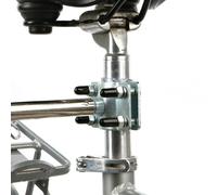 Laisse vélo pour chien Trixie Noir S/M