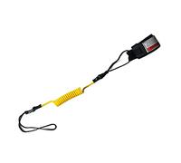 Laisses de surf enroulées en TPU - Sangle de cheville - Accessoires de surf - Planche de surf - Corde à main - Laisse enroulée - Planche de surf - Laisse enroulée - Planche de surf - Sangle de