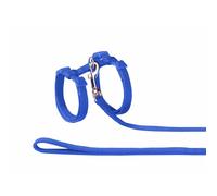 Laisses et harnais pour chat nylon Nobby Pet Bleu TU