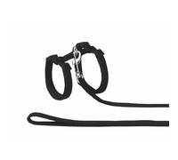 Laisses et harnais pour chat nylon Nobby Pet Noir TU
