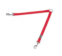 Laisses pour 2 chiens Nobby Pet Rouge L