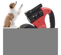 Laisses pour petits chiens | Double laisse pour deux chiens avec lumière LED, anti-traction, jogging, entraînement, promenade , fournitures pour animaux de compagnie pour petites et moyennes