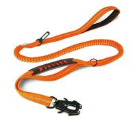 Laisses réfléchissantes Absorbant Les Chocs pour Animaux de Compagnie avec Ceinture de sécurité pour Grands Chiens. Laisse Tactique Robuste et élastique pour Chien, Laisse Anti-Traction.