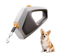 Laisses rétractables pour chiens de taille moyenne,Laisses pour chiens de taille moyenne,Laisses de promenade pour chiens anti-enchevêtrement Laisses extensibles pour chiens - Câble de corde extérieur