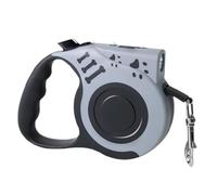 Laisses rétractables pour chiens,Laisses rétractables pour chiens - Longue corde rechargeable pour chien avec lumière | Corde de marche robuste pour animaux de compagnie, corde de course extensible po