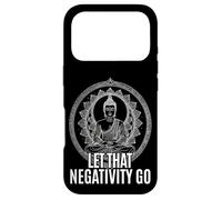 Laissez Cette négativité Aller au Bouddhisme Spirituel, à la Pleine Conscience Coque pour iPhone 17 Pro