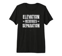 Laissez de l'espace pour la Croissance - L'élévation T-Shirt Haut de Gamme