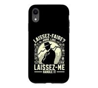 Laissez Faire Plus comme Laissez-Moi Manipuler économiste Coque pour iPhone XR