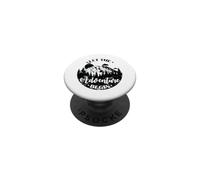 Laissez L'Aventure Commencer Le Camping sous Les étoiles PopSockets PopGrip Adhésif