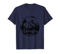 Laissez L'Aventure Commencer Le Camping sous Les étoiles T-Shirt