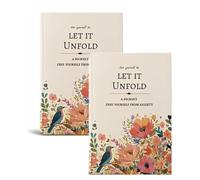 Laissez-le se dérouler : Journal guidé de 15 semaines pour la guérison émotionnelle et la croissance consciente, Cahier d'exercices de thérapie ACT de 210 pages, Carnet de pleine conscience (2Pcs)