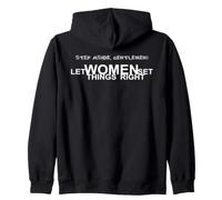 Laissez Les Femmes Remettre Choses en Ordre. Amour Sweat à Capuche
