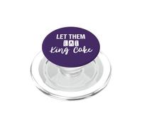 Laissez-Les Manger Un King Cake Mardi Gras Funny PopSockets PopGrip pour MagSafe