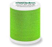 Laissez Libre Cours à Votre Créativité avec le Fil à Broder Lana N°12 de Madeira - 200M pour brodeuse et surjeteuse(...) - 3908 Vert Printemps 3908 Vert Printemps