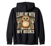 Laissez-Moi la bibliothèque de Mes Livres Sweat à Capuche