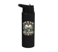 Laissez-moi tranquille, je lis juste un chapitre de plus Stainless Steel Insulated Water Bottle