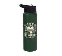 Laissez-moi tranquille, je lis juste un chapitre de plus Stainless Steel Insulated Water Bottle