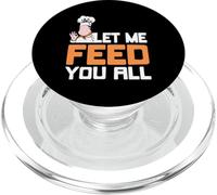 Laissez Moi Vous Nourrir Tous Humour Rétro Cuisine PopSockets PopGrip pour MagSafe