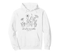 Laissez-Nous Aimer Les UNS Les Autres chrétiens Hommes Femmes Aiment Dieu Jésus Sweat à Capuche