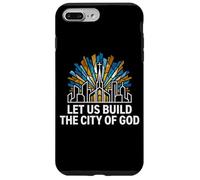 Laissez-Nous Construire la cité de Dieu Faith Coque pour iPhone 7 Plus/8 Plus