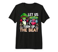 Laissez-Nous Monter Le Rythme T-Shirt Haut de Gamme