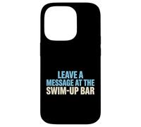 Laissez Un Message à The Swim Up Bar Tropical Resort Tourist Coque pour iPhone 14 Pro