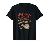 Laissez votre cœur mener la voie graphique sur la santé mentale T-Shirt