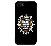 Laissez Votre lumière Briller Devant Les Autres Dieu d'inspiration chrétienne Coque pour iPhone SE (2020) / 7/8