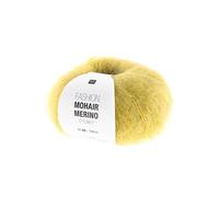 Laissez-vous Envelopper de Luxe : Pelote de Laine FASHION MOHAIR MERINO CHUNKY - Rico Design 02 Jaune - 02 Jaune 02 Jaune
